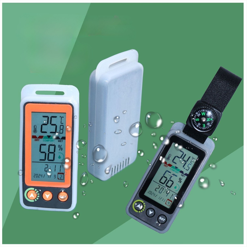 Weather Station Indoor - Przenośny cyfrowy termometr-higrometr do użytku na