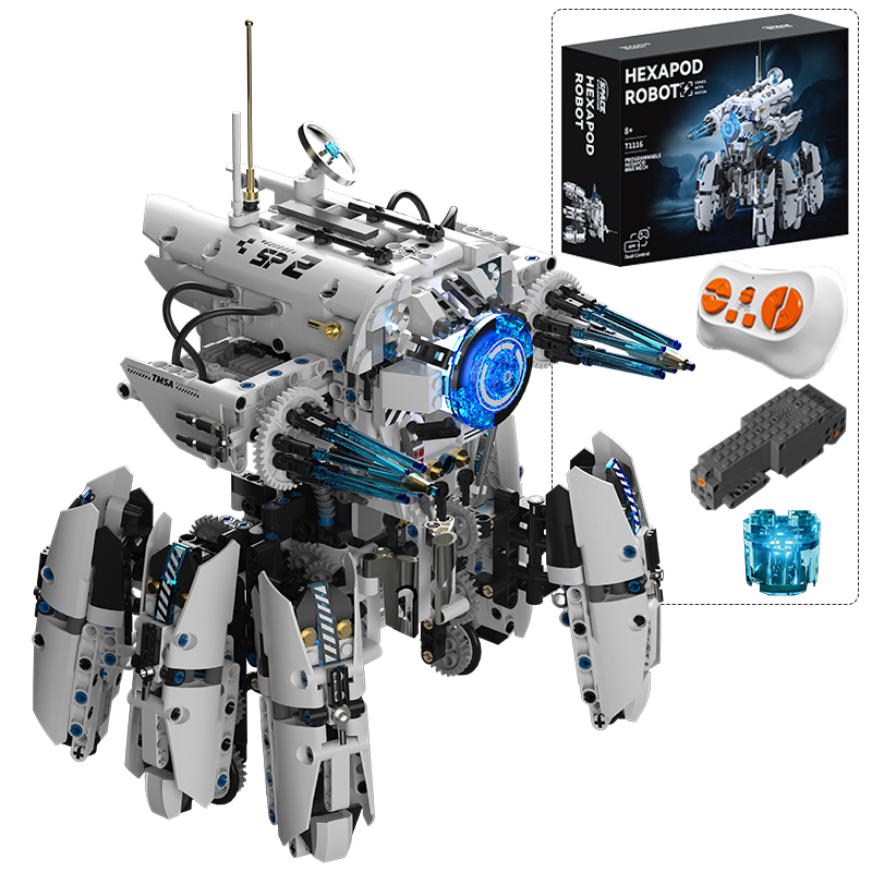 Science Robotics - Techniczny Robot Hexapod do Programowania, Sci-fi