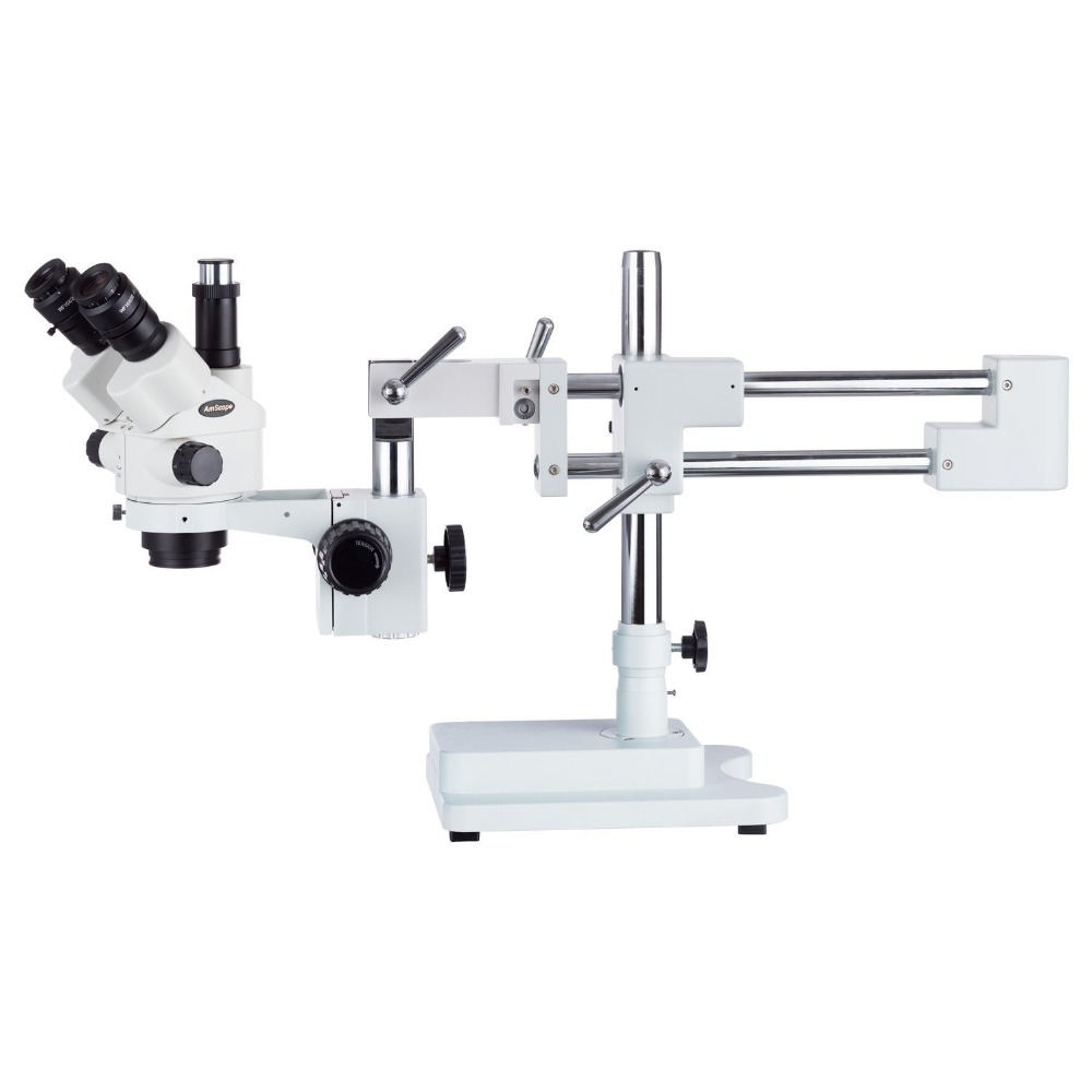 Amscope Microscope Stereo 7X-45X - Mikroskop stereoskopowy trójokularowy AmScope serii SM-4