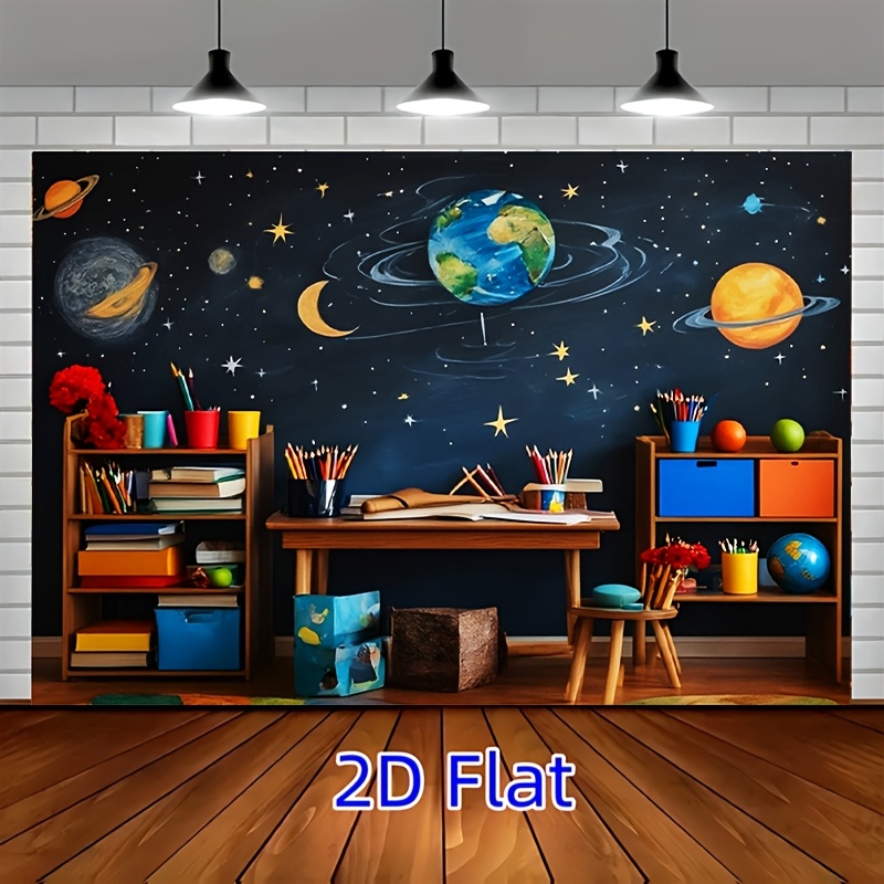 Astronomiczny mural na płótnie – Science Nursery recenzja i cena