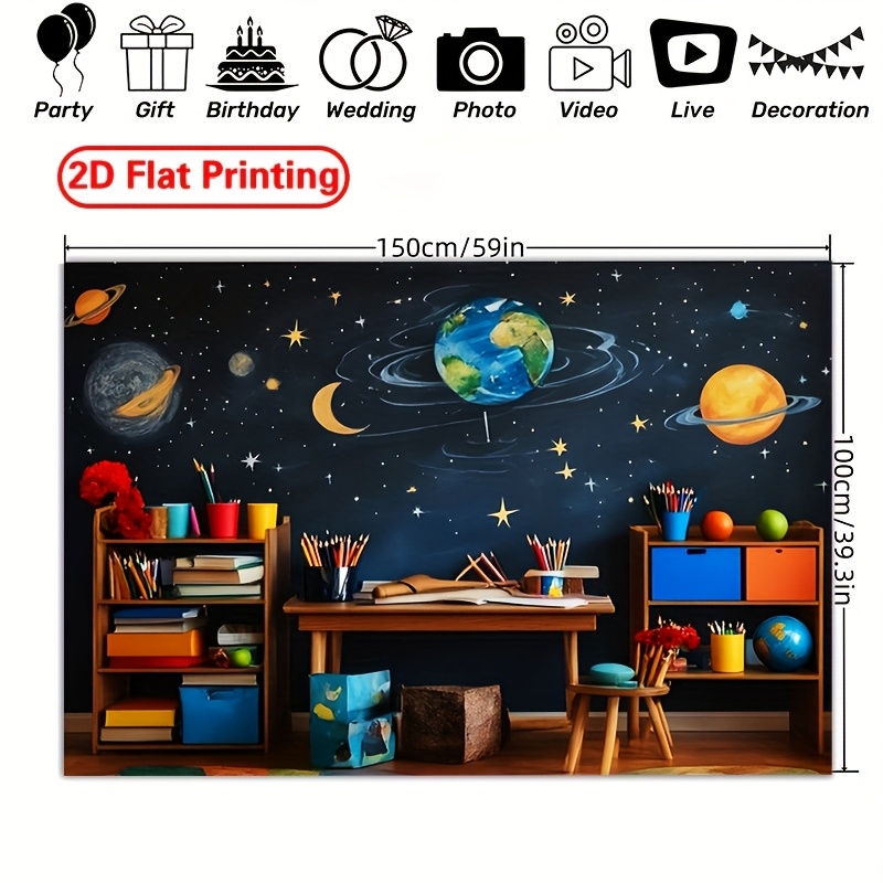 Astronomiczny mural na płótnie – Science Nursery recenzja i cena