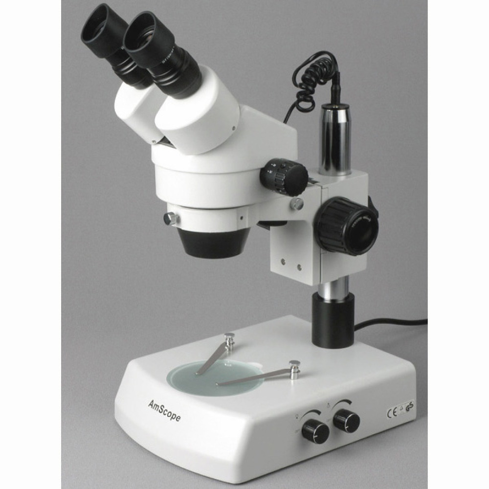 Mikroskop stereoskopowy dwuoku – Amscope Microscope Stereo 7X-45X recenzja i cena