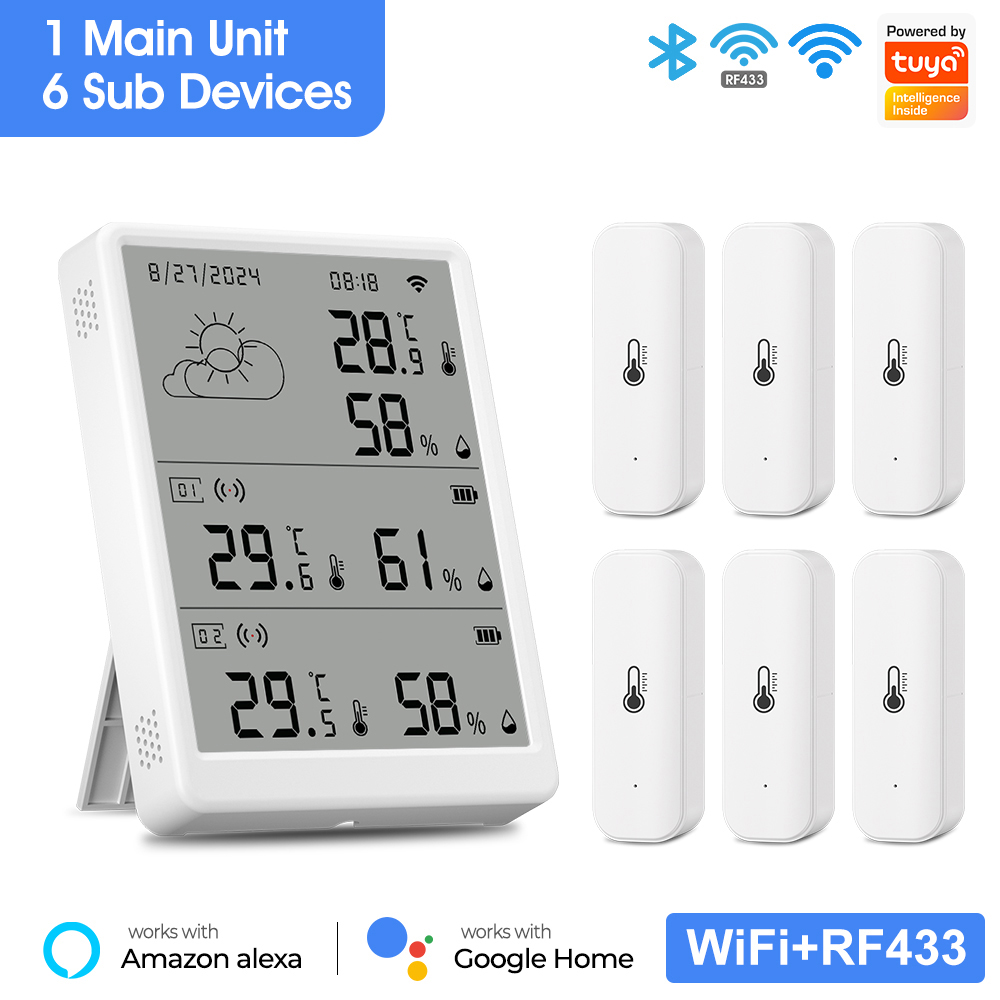SMATRUL Tuya WiFi Precyzyjny C – Weather Station Indoor recenzja i cena