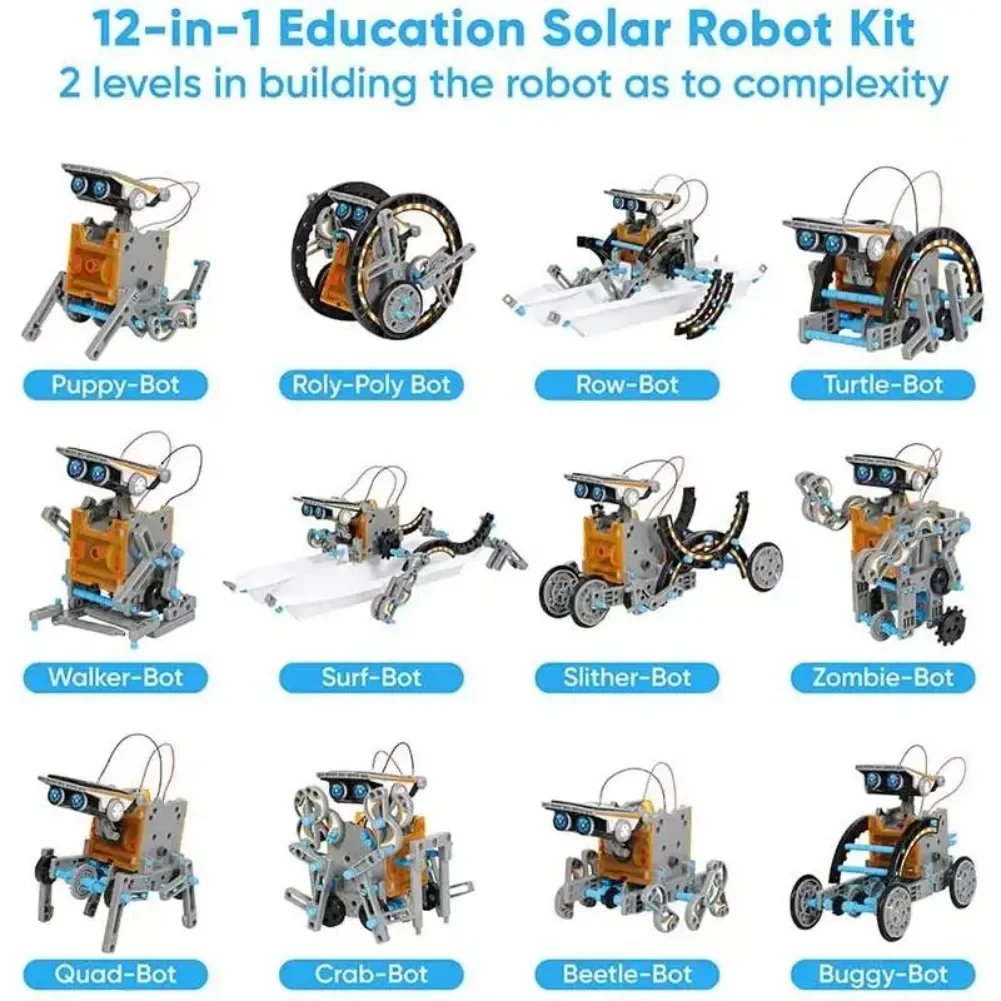 13 w 1 Robot zasilany energią  – Science Robotics recenzja i cena